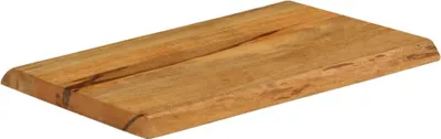 Image de vidaXL Plateau de table avec bord d'arbre 70x40x3,8 cm bois massif mangue