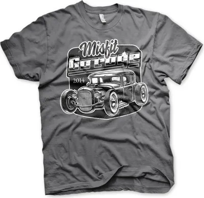 Produktbild von Misfit Garage Rod T-Shirt - Medium - DarkGrey