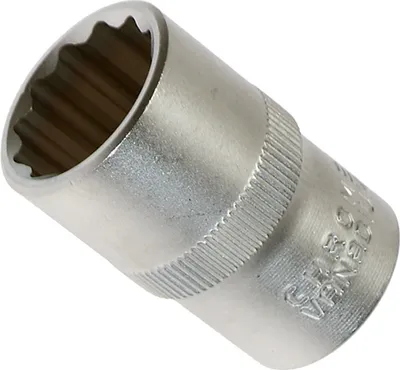 Produktbild von 24 mm STECKSCHLÜSSELEINSATZ Stecknuss VIELZAHN NUSS 12-KANT 1/2-Antrieb CV-Stahl