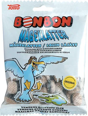 Produktbild von Toms Bonbon Mågeklatter 125g