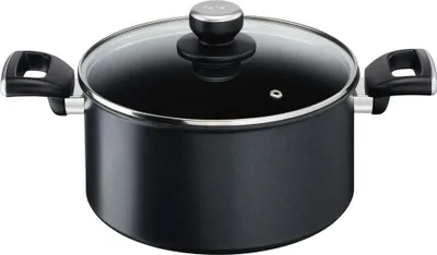 Image de Tefal G2554672 Casserole 5,2 l ronde noire