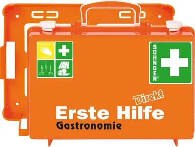 Immagine prodotto di SÖHNGEN Cassetta di pronto soccorso DIREKT 0370008 DIN 13157 arancione