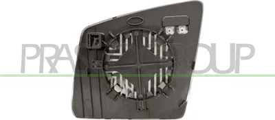 Produktbild von PRASCO Spiegelglas Außenspiegel Rechts passend für MERCEDES-BENZ M-Klasse (W164) Beheizbar Konvex ME8287513