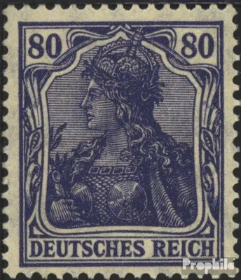 Produktbild von Briefmarken Deutsches Reich 1920 Mi 149II a gestempelt Germania