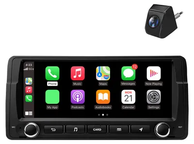 Obrázek produktu pro Android rádio 8" pro BMW e46 řady 3 od roku 1998 Carplay zadní kamera Bluetooth Navi DAB+
