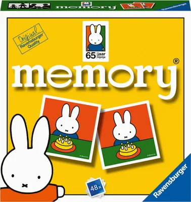 Produktbild von Ravensburger Nijntje Memory Spiel Gesellschaftsspiel Lernspiel ab 3 Jahren