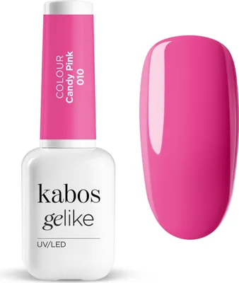 Produktbild von Kabos UV Nagellack Hybrid  Gelike 010 Candy Pink 8ml