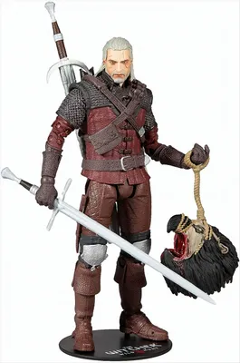 Produktbild von The Witcher 3: Wild Hunt Actionfigur Geralt of Rivia (Wolf Armor) 18 cm