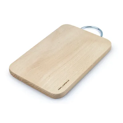Produktbild von SCHNEIDEBRETT Holz Frühstücksbrett Brotzeitbrett Küchenbrett 24 x 16 cm