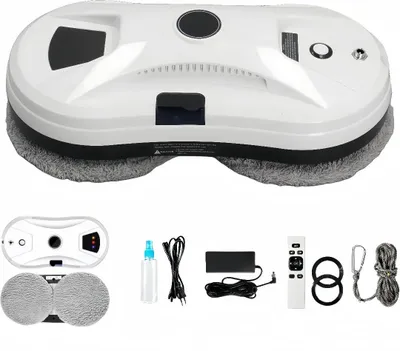 Produktbild von Fensterputzroboter,Intelligenter Wasserspray-Modus,90W Fenstersauger,5600Pa,Fensterputzer,Mit USV-Stromausfallschutz,Drei Automatische Reinigungsmodi