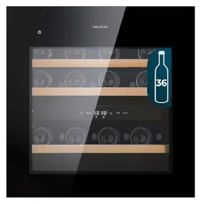 Produktbild von Cecotec Integrierter Weinkeller GrandSommelier Duo 36000 Touch Black Compressor