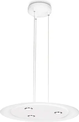 Produktbild von Philips myLiving Pendelleuchte 378663116, Weiß, Metall, Schlafzimmer, Wohnzimmer, Modern, IP20, I