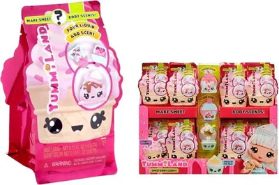 Obrázek produktu pro MGA Entertainment Yummiland Num Nom Body Scent Asst in PDQ, 4 rok/roky, Vícebarevný, Plast