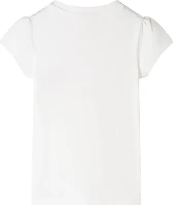 Zdjęcie produktu dla vidaXL T-shirt dziecięcy ecru 104