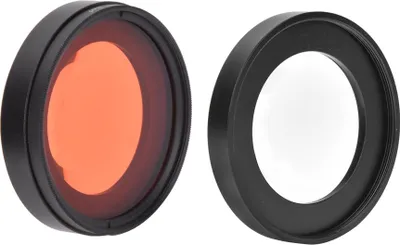 Obrázek produktu pro Optické sklo JUNESTAR, pro potápění pod vodou, 58 mm červený filtr s 16x makroobjektivem pro akční kameru Gopro5