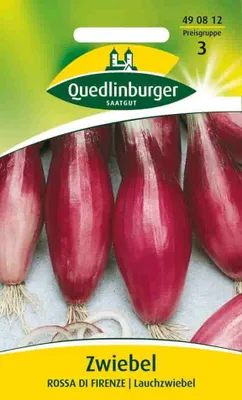 Produktbild von Quedlinburger Saatgut - Zwiebeln Rossa die Firenze - Samen - 490812