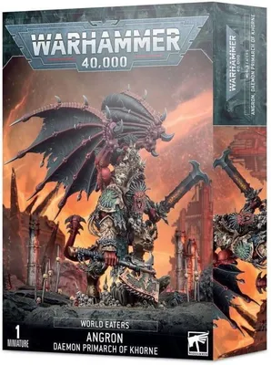 Produktbild von Warhammer 40.000 World Eaters Angron Daemon Primarch of Khorne