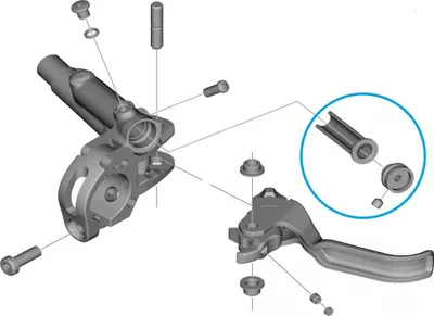 Immagine prodotto di Diaframma Shimano M820 Argento Argento Taglia unica
