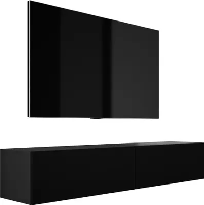 Produktbild von TV-SCHRANK : Mattschwarz, 170 x 34 x 32 cm