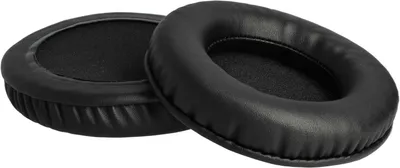 Immagine prodotto di Cuffie - Cuscinetti auricolari - Maggiore comfort - Morbido poliuretano - Diametro esterno di 10,2 cm - Nere