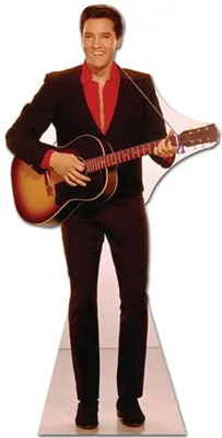 Image de Presley, Elvis Guitar en carton