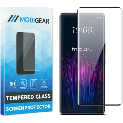 Produktbild von Mobigear Premium  HTC U24 Pro Panzerglas Gehärtetes Glas Displayschutz - Hüllenfreundlich