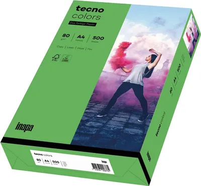 Obrázek produktu pro Tecno Colors Intensivgruen Papier A4