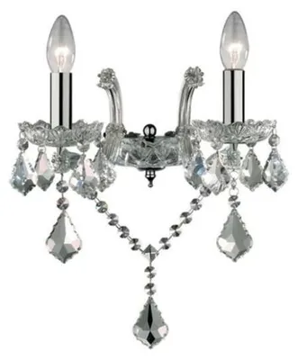 Obrázek produktu pro Ideal Lux FLORIAN AP2, Zarovnané, 2 žárovek, E14, IP20, Chrom