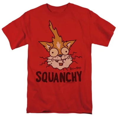 Immagine prodotto di Maglietta unisex "The Party Animal" di Rick and Morty, in cotone, taglia M, colore rosso (codice prodotto: TV37434)