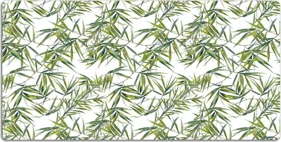 Produktbild von Schreibtischmatte Tischunterlage 100x50 cm Mauspad - Exotische Blätter