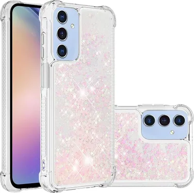Produktbild von Samsung Galaxy A16 Hülle - Coverup Liquid Glitzer Back Cover - Pink