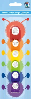 Immagine prodotto di Perforatore a tema Mini Bruco Sunny VE=6 motivi