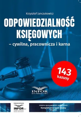 Imagen del producto de Odpowiedzialnośc księgowych - Krzysztof Janczukowicz (Literatur, Finanzen auf Polnisch)