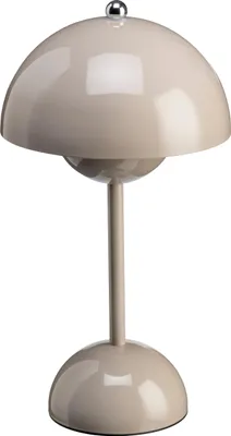 Produktbild von Luxus - Tischlampe Touch Deluxe - Josephine - Khaki - H30 x Ø16
