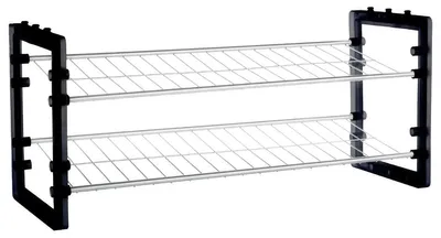 Produktbild von 5Five Schuhregal - stapelbar - 6 Paar Schuhe - 50 x 19 x 67 cm