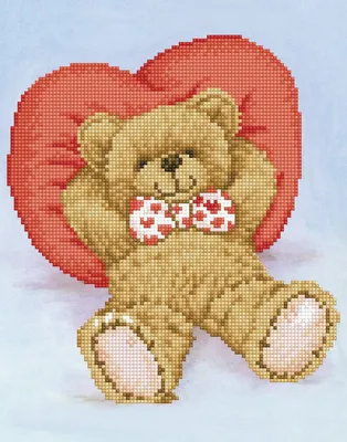 Image de Relax-A-Bear Diamond Dotz : 27x35 cm