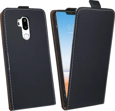 Produktbild von LG G7 ThinQ Handyhülle Tasche Flip Case Smartphone Schutzhülle Schwarz