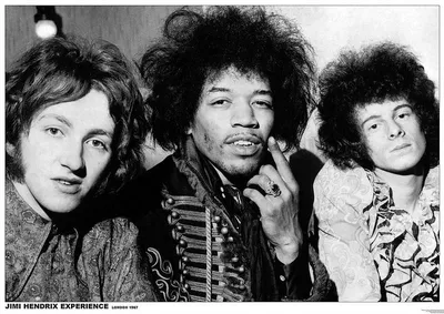 Obrázek produktu pro Jimi Hendrix – Londýn, 1967 – Plakát – 59x84 cm