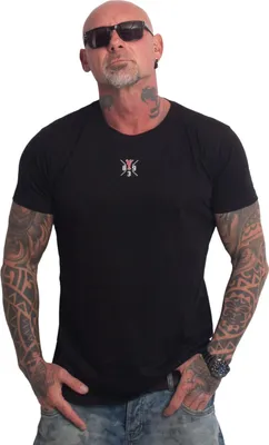Produktbild von Yakuza Herren Tens Regular Basic T-Shirt, Schwarz, XL