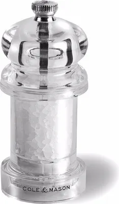 Obrázek produktu pro Cole & Mason H57502P, Mlýnek na sůl, Stříbrná, Průhledná, 105 mm