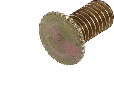 Obrázek produktu pro Nárazový šroub M6x11 - ocel, žlutá pozinkovaná