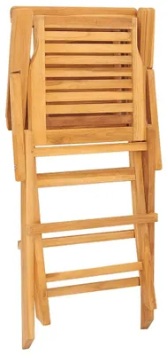 Produktbild von vidaXL Klappstühle, 8 Stück, 56 x 63 x 90 cm, Massivholz Teak