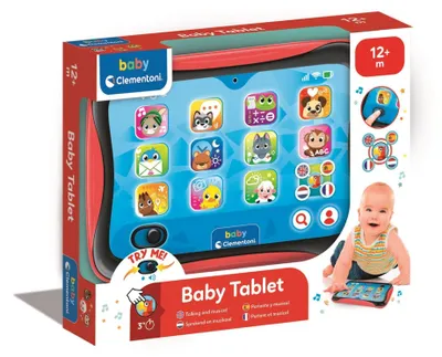 Immagine prodotto di Tablet Clementoni per l'apprendimento del bambino - giocattolo interattivo a partire da 1 anno di età
