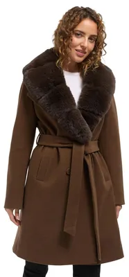 Produktbild von Tazzio Damen Wintermantel F811 (Braun, S)