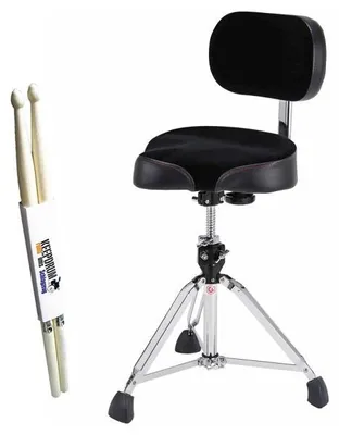Obrázek produktu pro Gibraltar 9608MB Bubenická stolička s opěradlem a paličkami