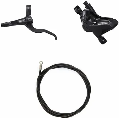 Immagine prodotto di Freno anteriore idraulico Shimano Deore Mt401 Bl-mt401 + Br-mt420 Argento Taglia unica