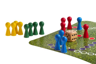 Obrázok produktu pre Človeče nehnevaj sa - (drevené) 8 cm
