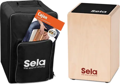 Produktbild von Sela SE-119, Cajón-Trommel, Holz, 300 mm, 300 mm, 470 mm, 4,6 kg