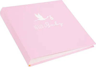 Obrázek produktu pro BABY STORK PINK fotoalbum dětské klasické na fotorůžky BB-P60 30x31