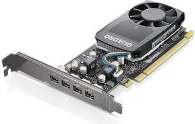 Produktbild von Lenovo NVIDIA Quadro P620, Quadro P620, 2 GB, GDDR5, 2000 MHz, 5120 x 2880 Pixel, PCI Express x16 3.0